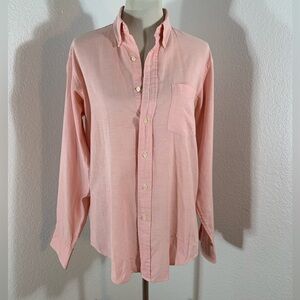🌹New listing🌹EUC Chaps by Ralph Lauren Men’s Pink Long Sleeve Button Down Shirt